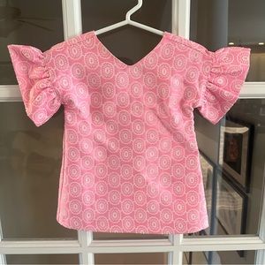 Janie and Jack Girls Pink Dress 6-12 Months